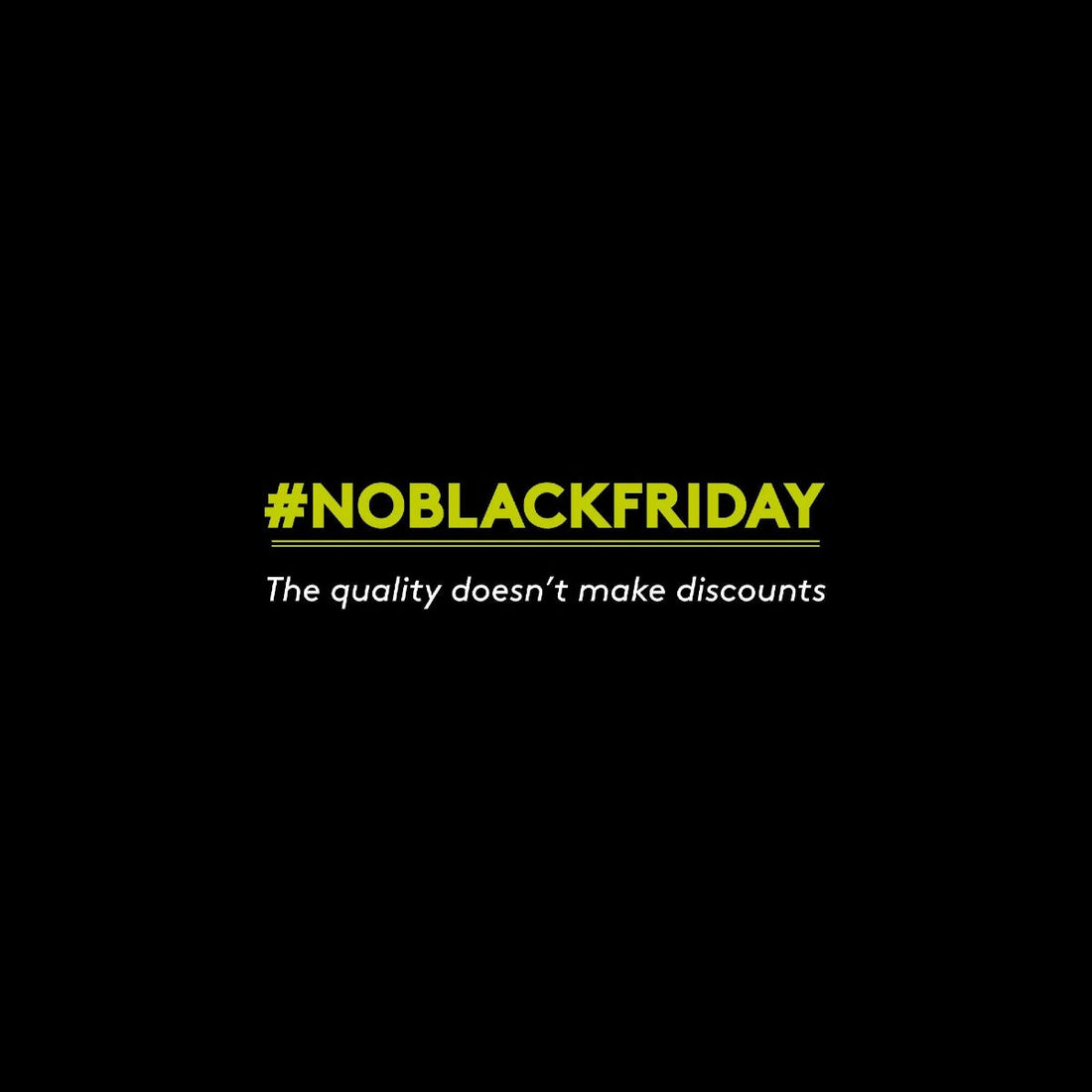 Ingen Black Friday