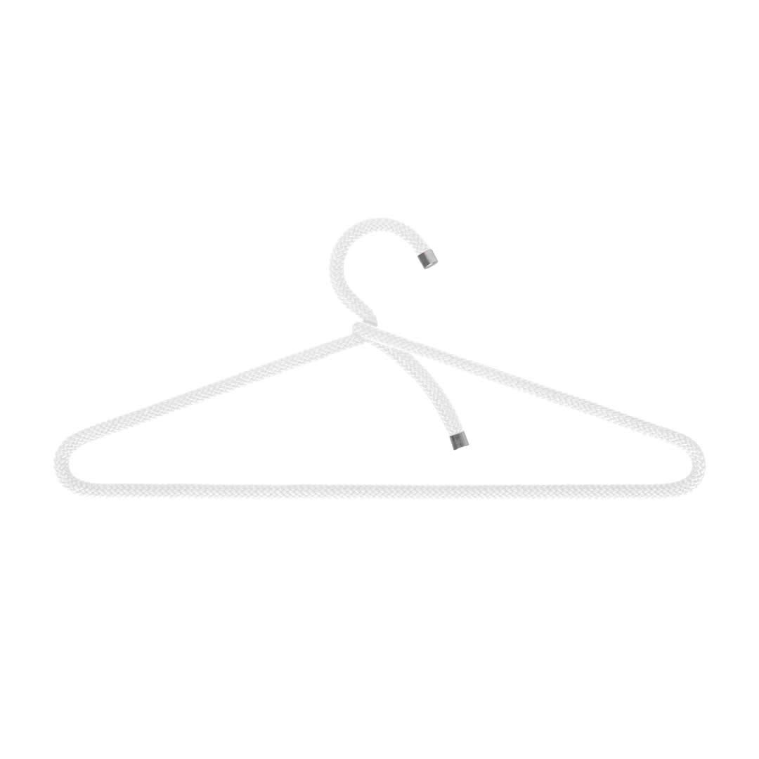 Peppermint hanger - stainless steel clothes hanger - multiple colors