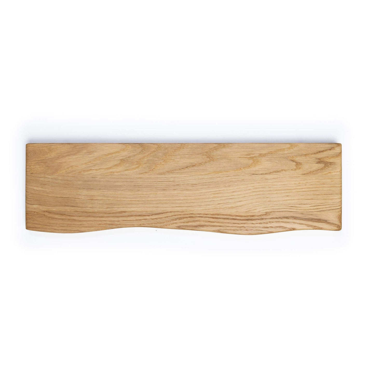 Kirkeby - wooden floating shelf with round edge • Light • 3 sizes