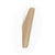 Gatis - wooden hook • Quantity discount • Untreated solid oak wood