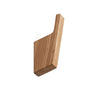 Gusts - wooden hook • Natural solid oak wood