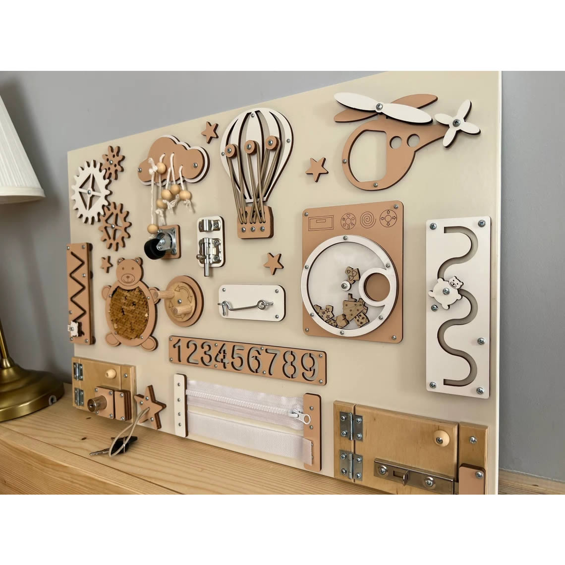 Activity board for children stylish colors sizes – PureTime