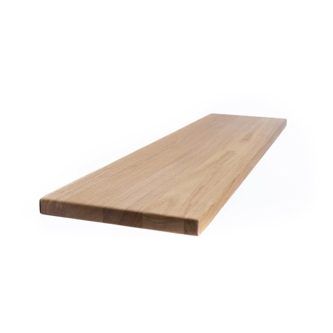 Kirkeby - wooden floating shelf with round edge • Light • 3 sizes