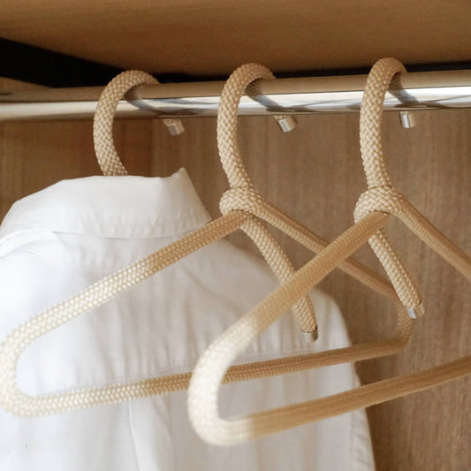 Peppermint hanger - stainless steel clothes hanger - multiple colors