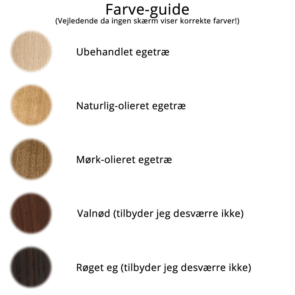 Guide: Hvilken farve skal dine træprodukter have?