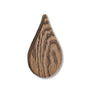 Aivars - wooden hook • Quantity discount • Dark, solid oak wood