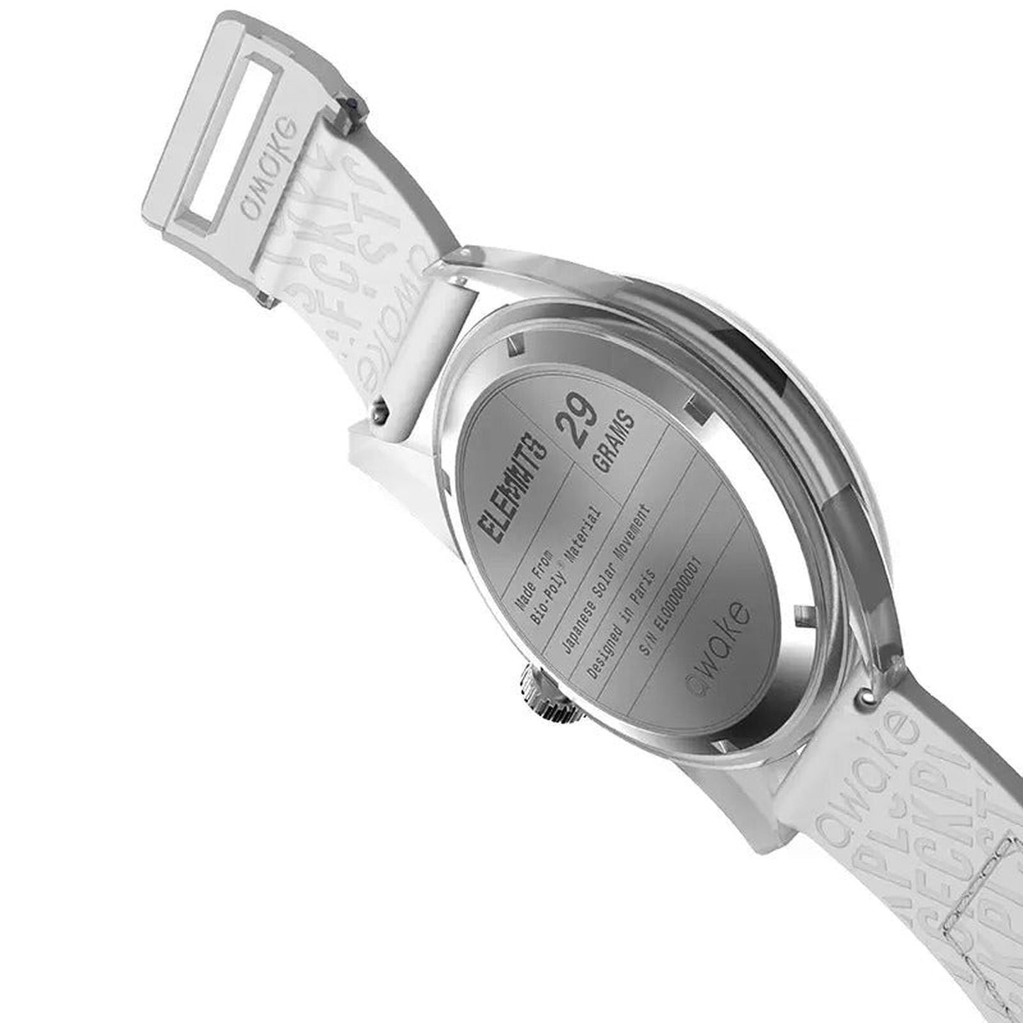 Awake Watches - Bio:Lab hvid - specialudgave - PureTime