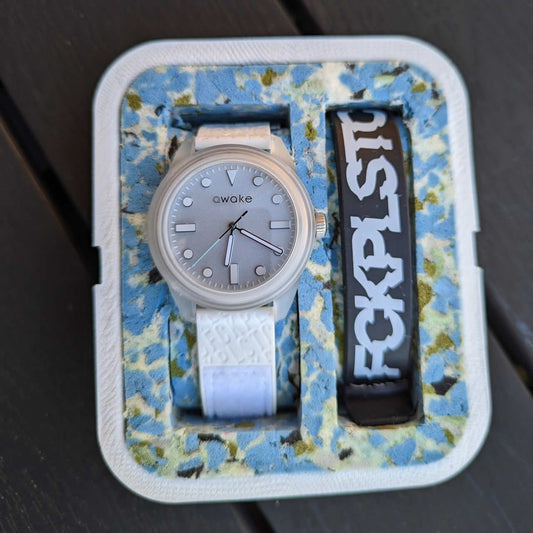 Awake Watches - Bio:Lab hvid - specialudgave - PureTime