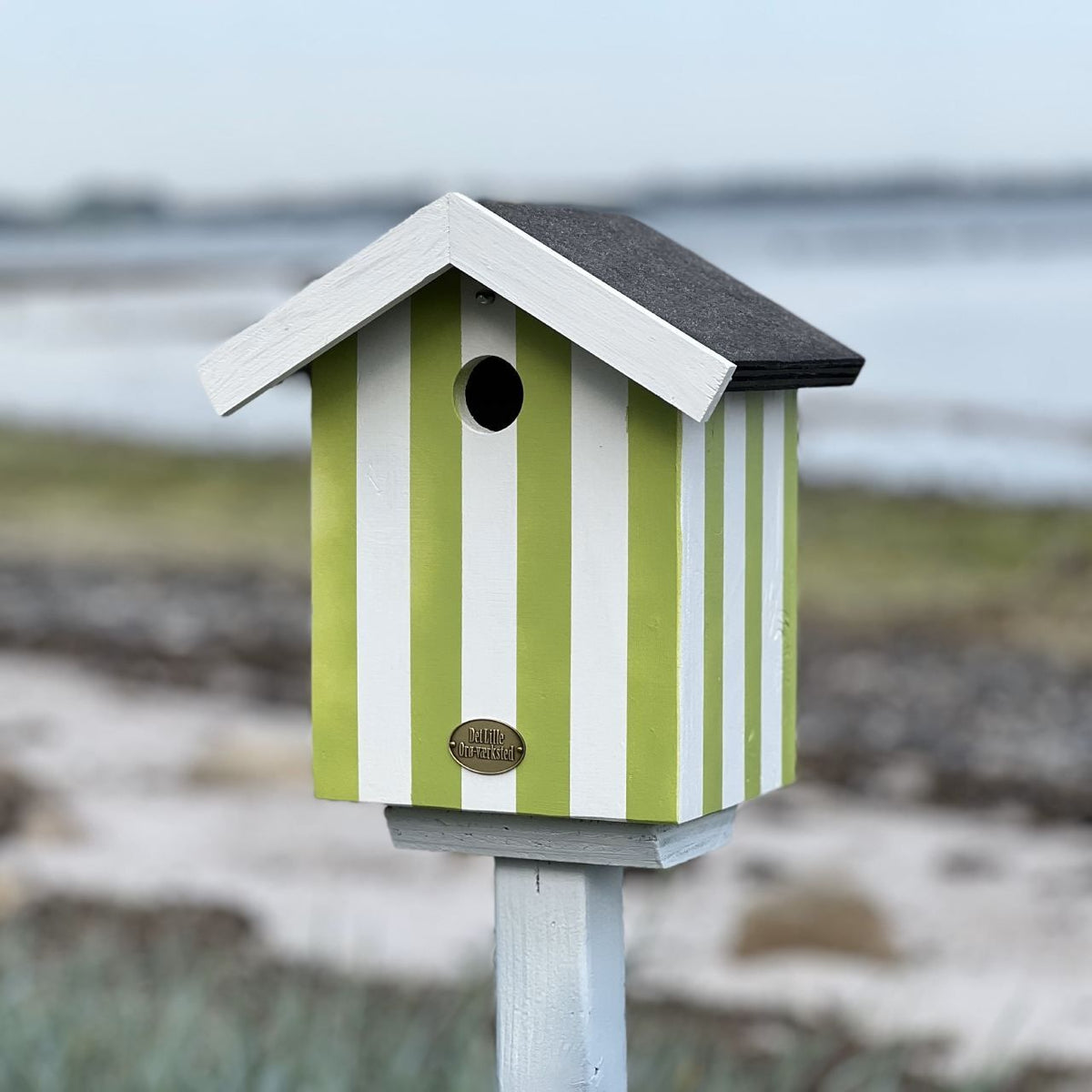 Badehus - fuglehus og redekasse til musvitter - Dansk produceret - PureTime