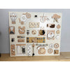 Activity board for children - stylish colors - 4 sizes