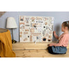 Activity board for children - stylish colors - 4 sizes