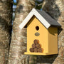 Firewood stack - bird house and nesting box for tits - Danish production