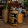 Vintønde med låger - Minibar - Lys