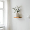 Dalmose - wooden floating shelf - Light wood - square - 3 sizes