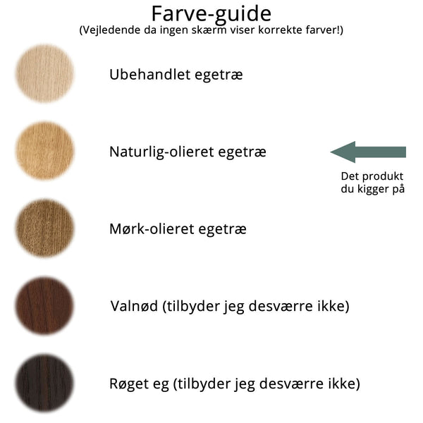 Gatis - knage i træ • Mængderabat • Naturligt, massivt egetræ