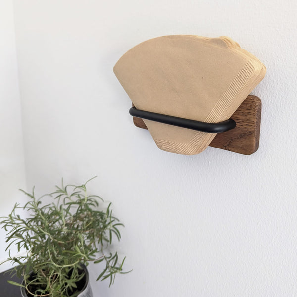 Gislev - coffee filter holder in wood - several variants - solid oak