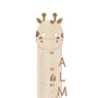 Wooden altimeter with name • Giraffe • Made in Denmark