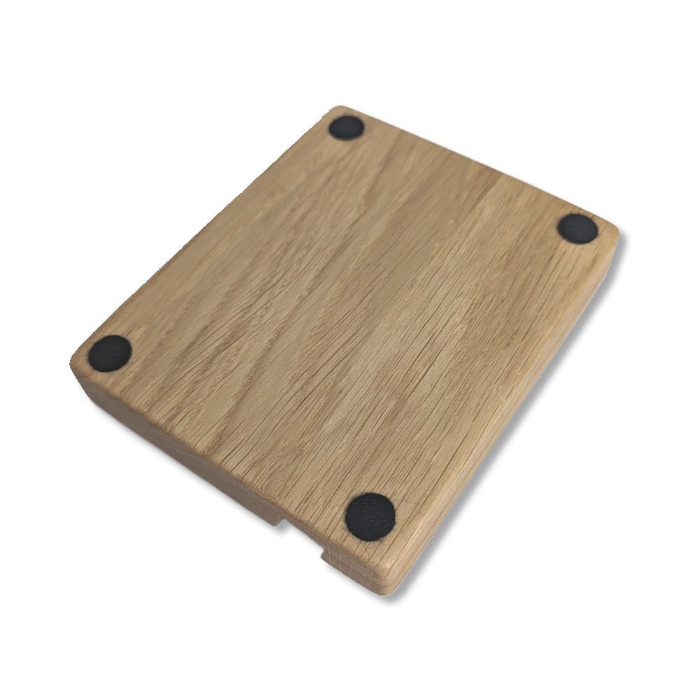 Ollerup - ipadholder / mobilholder i træ - Lyst egetræ - PureTime