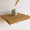 Dalmose - wooden floating shelf - Light wood - square - 3 sizes