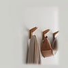 Raitis - wooden hook • Natural solid oak wood