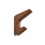 Raitis - wooden hook • Dark solid oak wood