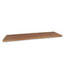 DEMO: Strangways - wooden floating shelf with round edge • dark • 80 cm